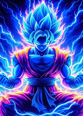 Goku Super Sayan sininen