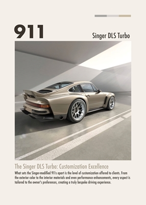 Porsche 911 Singer DLS Turbo