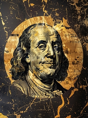 Benjamin Franklin Złote pieniądze