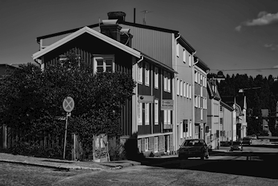 Dia de verão em Örnsköldsvik