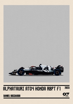Plakat samochodowy Daniela Ricciardo