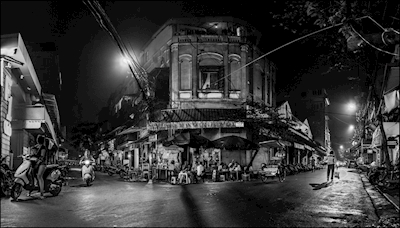 Natt foto Hanoi