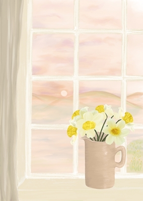 Morning glory daffodils