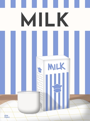 Milk Blå