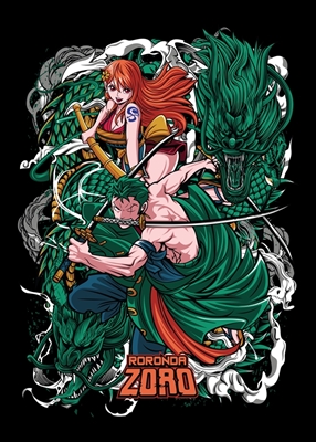 Roronoa Zoro y Nami