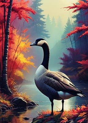Peinture de Canada Goose 