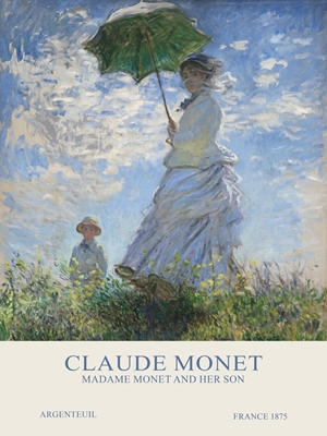 Kvinne med parasoll - Monet