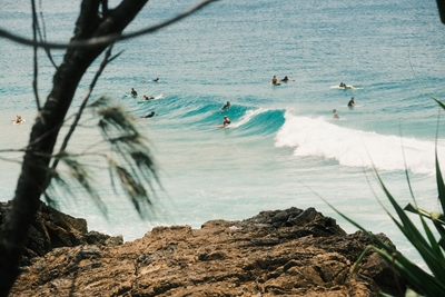 Baia di Byron surfkid