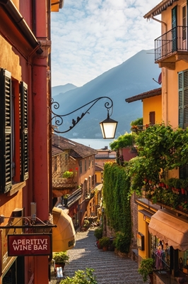 Bellagio, jezero Como, Itálie