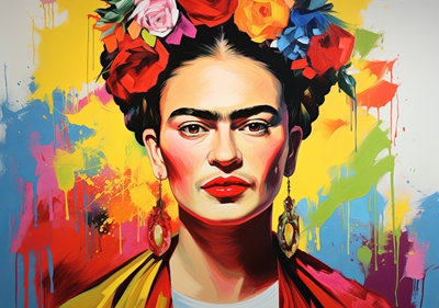 Frida Kahlo affiche impression artistique
