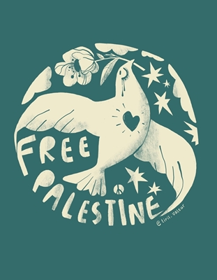 Freies Palästina (grün)