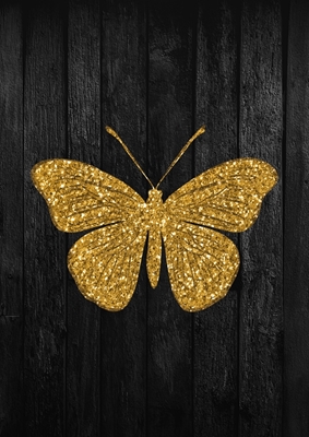 Złoty motyl