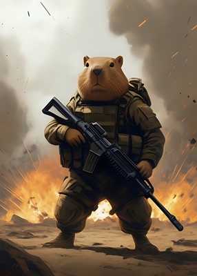 Kapybara válečník