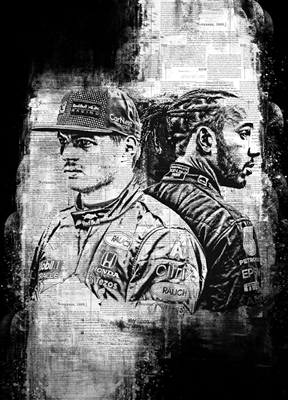 Max Verstappen & Lewis Hamilton
