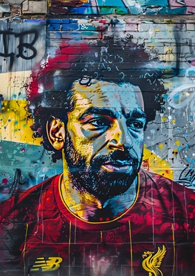Popkonst Mohamed Salah Konst