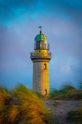 Baltic Lighthouse at Sunset