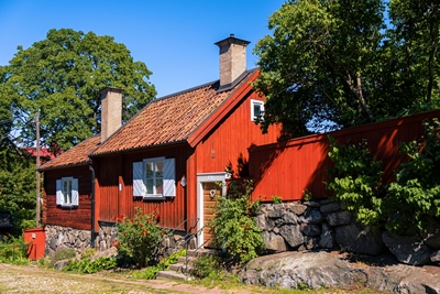Antiga aldeia sueca