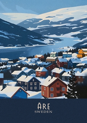 Affiche de voyage Åre