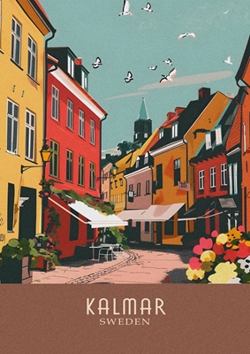 Poster di viaggio di Kalmar