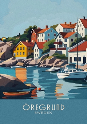 Poster di viaggio di Öregrund