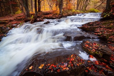 Vattenfall på hösten