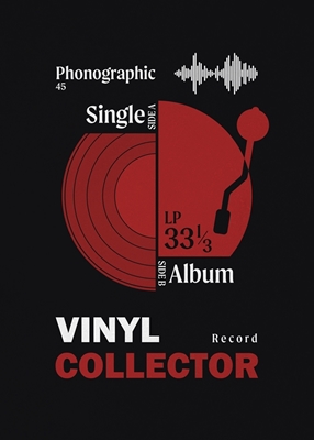 Collecteur de vinyles - Röd