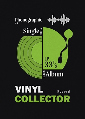 Vinyl Collector - Grön