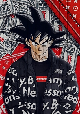 Pop Art Goku Supreme Canvas