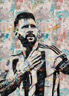 Abstract Messi