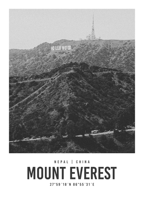 Mount Everest in Hollywood