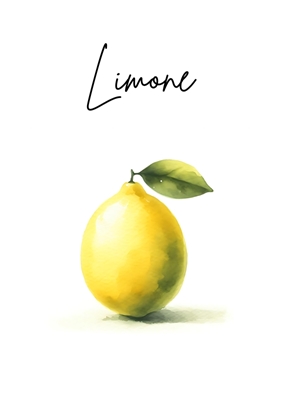 Limone - Italienische Zitrone  