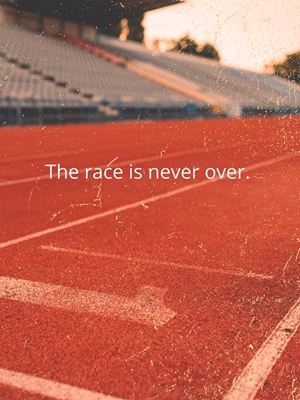 Løpet er aldri over