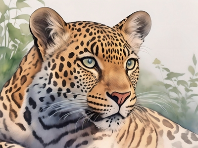 L'affascinante leopardo