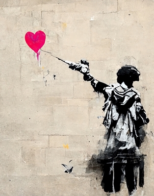 Punta all'amore x Banksy Slim
