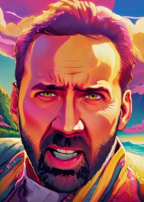 Nicolas Cage Pedro Pascal -meemi