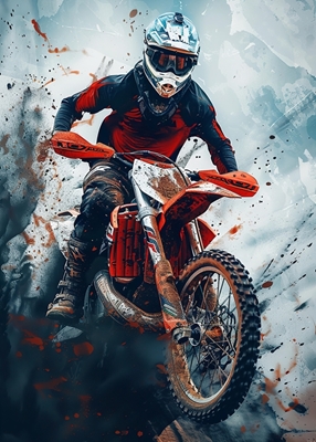 Moto de cross de motocross