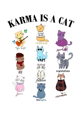 Karma is een kat