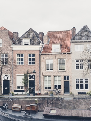 Casas de canales holandesas