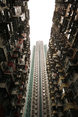 Monstrualny budynek w Hongkongu