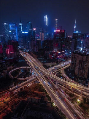 Luftfoto af Guangzhou 