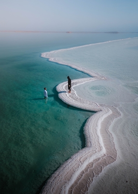 Serenidade no Mar Morto