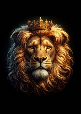 Złota głowa lwa