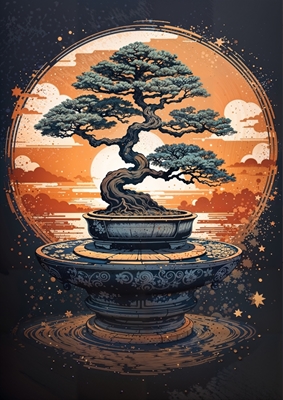 Japan Eeuwige Bonsai Harmonie