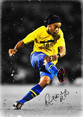 Ronaldinho Brazilië Handtekening