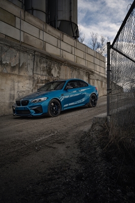 BMW M2 F87 Longbeach sininen ramppi