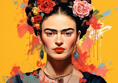 Frida Kahlo Plakát Kunstdruck