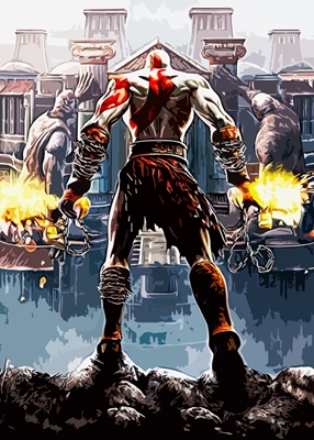 Gott des Krieges Kratos