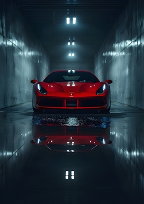 Ferrari 488 Poster