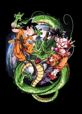 Filho Goku e o Dragão