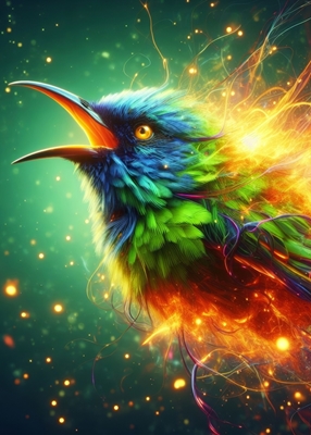 Mystický pták ohně